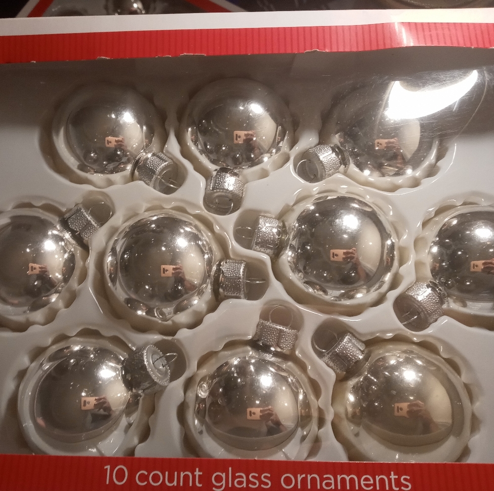 Glass Christmas Tree Ornaments